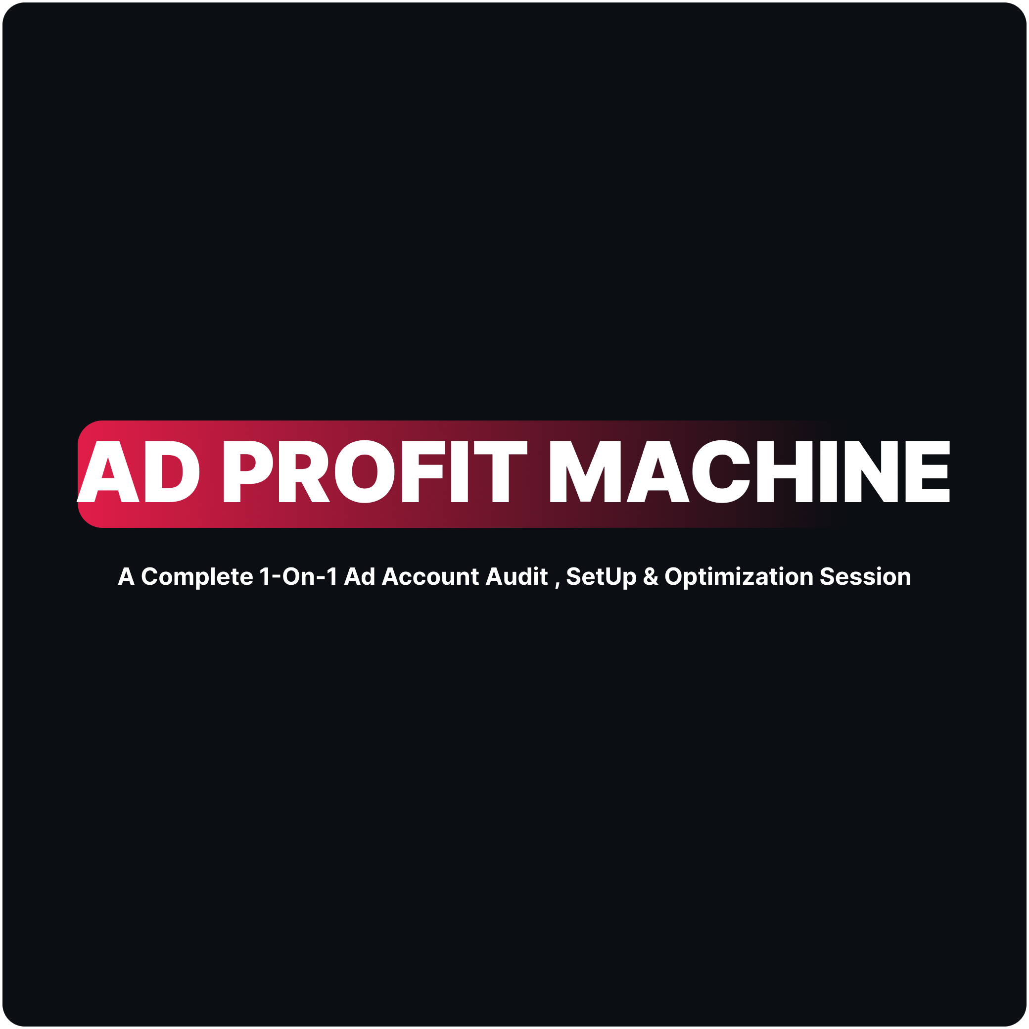 ⚙️ AD PROFIT MACHINE (APM)